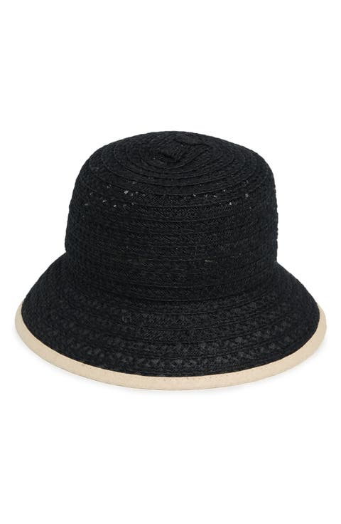 Straw Bucket Hat