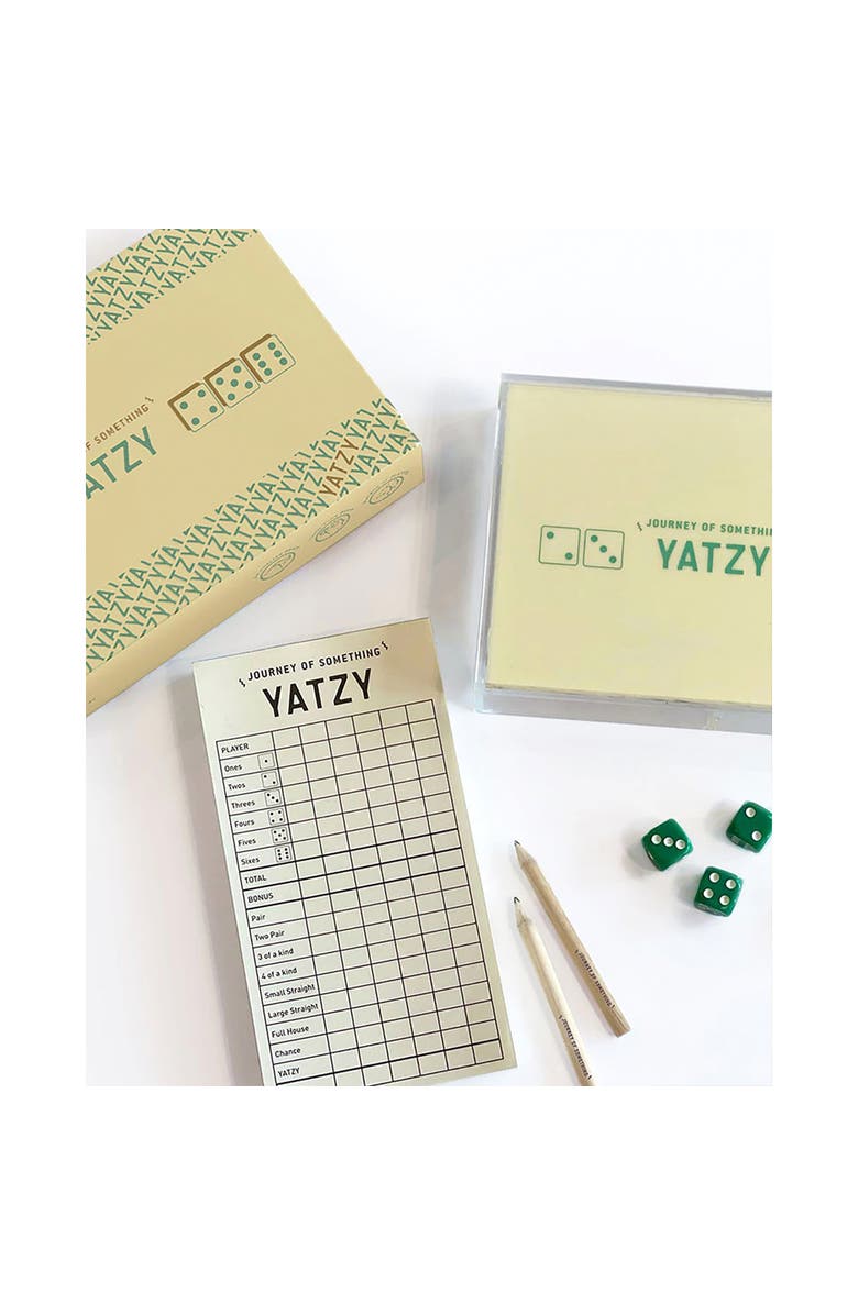 Journey of Something Luxury Yatzy, Classic Dice Game Set, Family & Party, Alternate, color, 