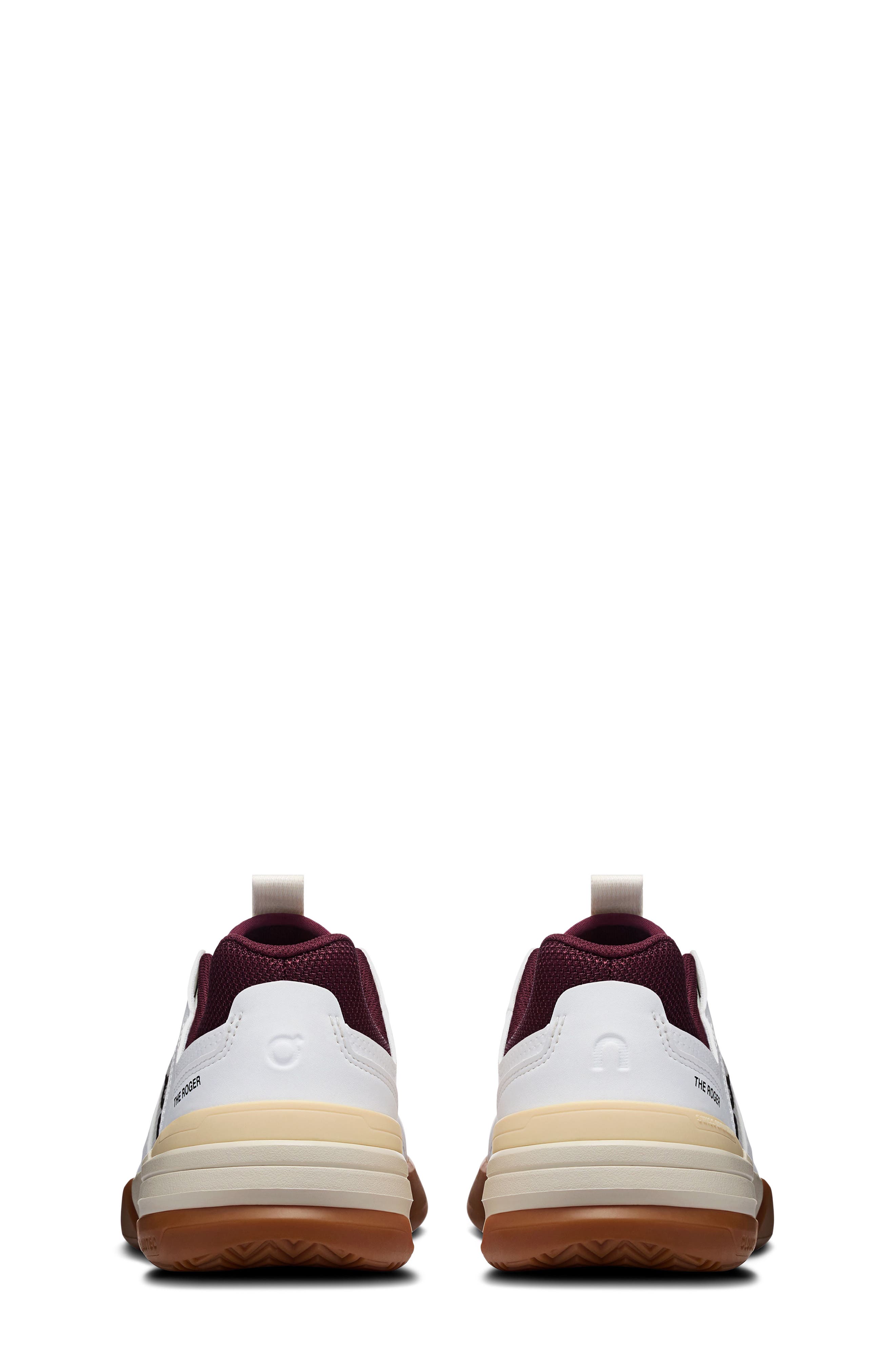 Kids' The ROGER Clubhouse Pro Tennis Sneaker, Alternate, color, WHITE/ MAROON