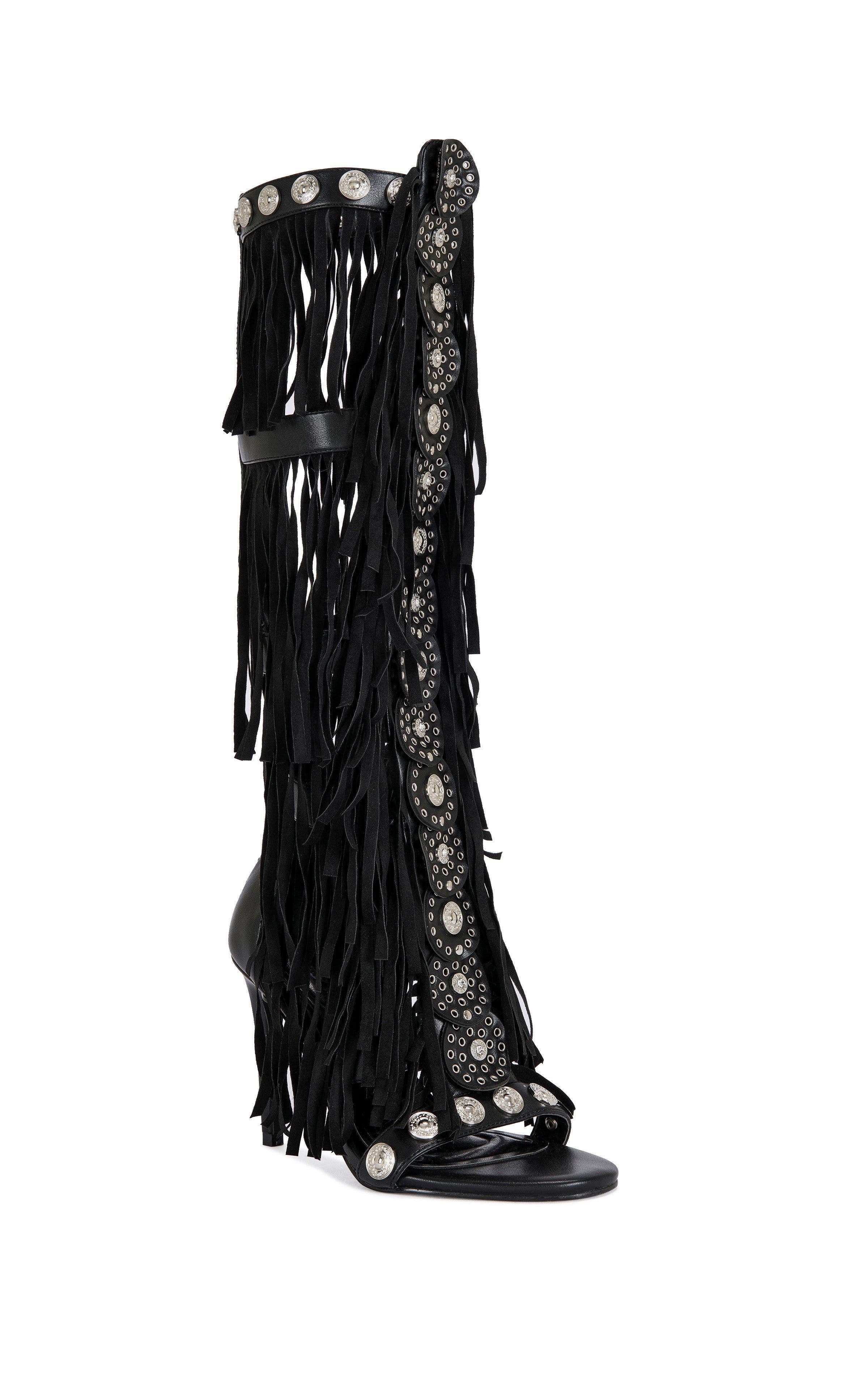 AZALEA WANG Sameya Stiletto Sandal, Alternate, color, Black