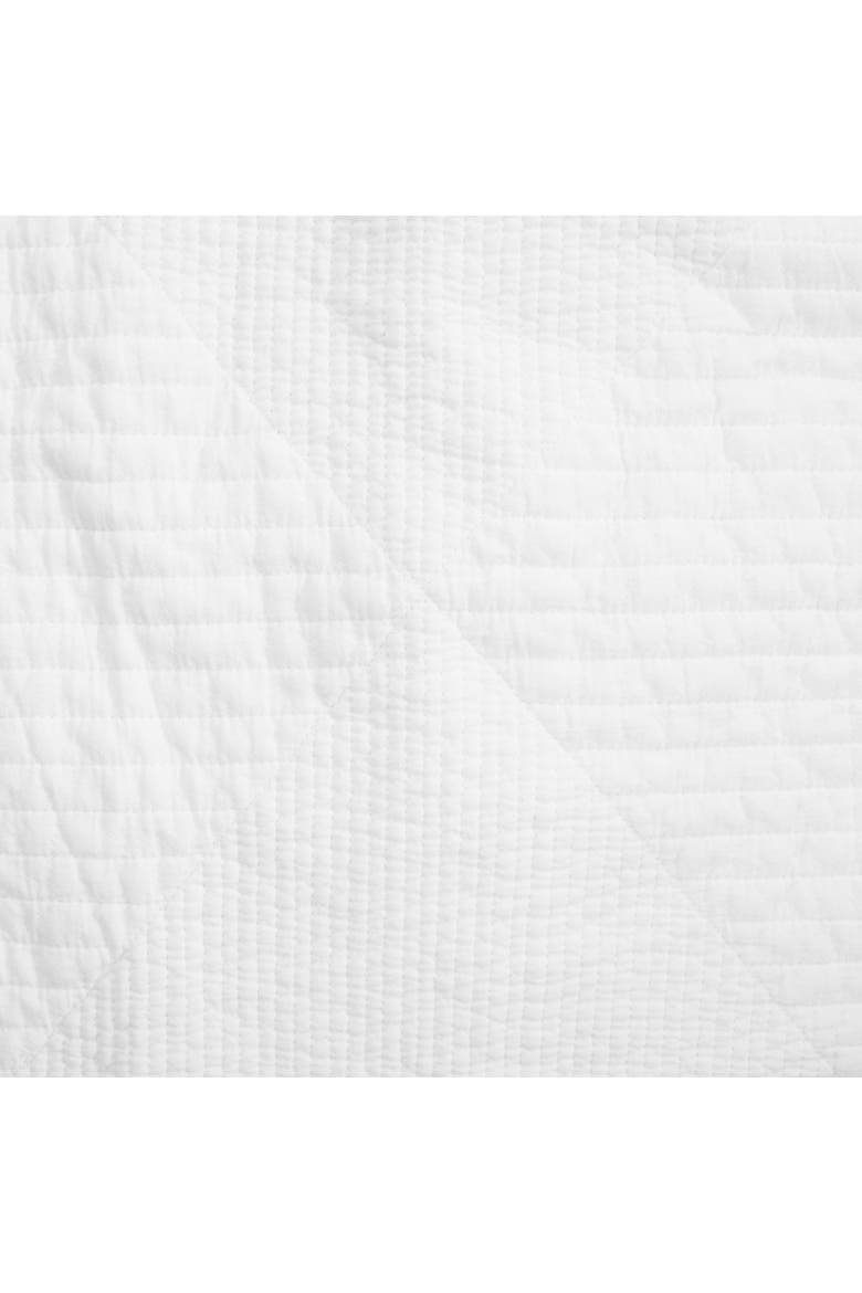 Graham White Quilt, Alternate, color, White