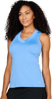 Sofibella UV Colors Racerback Womens Tennis Tank Top