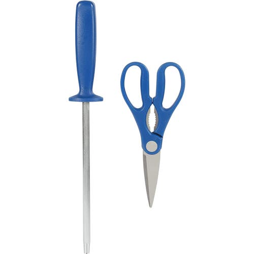 Oster Langmore 15 Piece Stainless Steel Blade Cutlery Set In Blue