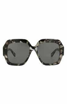 56mm Square Sunglasses
