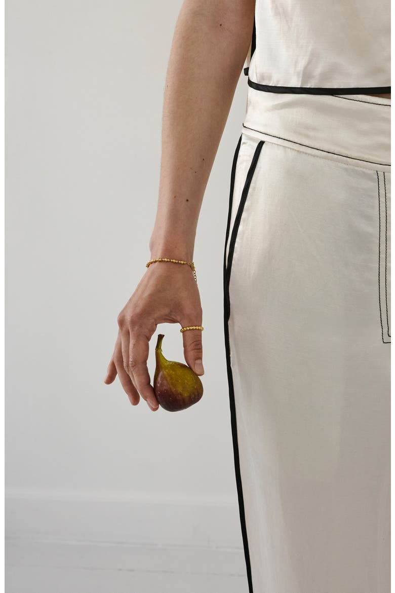 Norma Bead Bracelet, Alternate, color, Gold