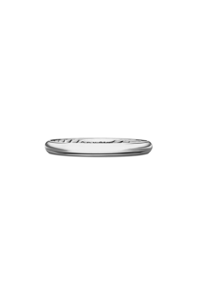 DY Eden Band Ring in Platinum, Main, color, PLATINUM