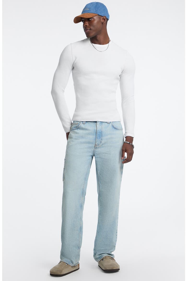 G19 Cargo Jeans, Alternate, color, LIGHT BLUE