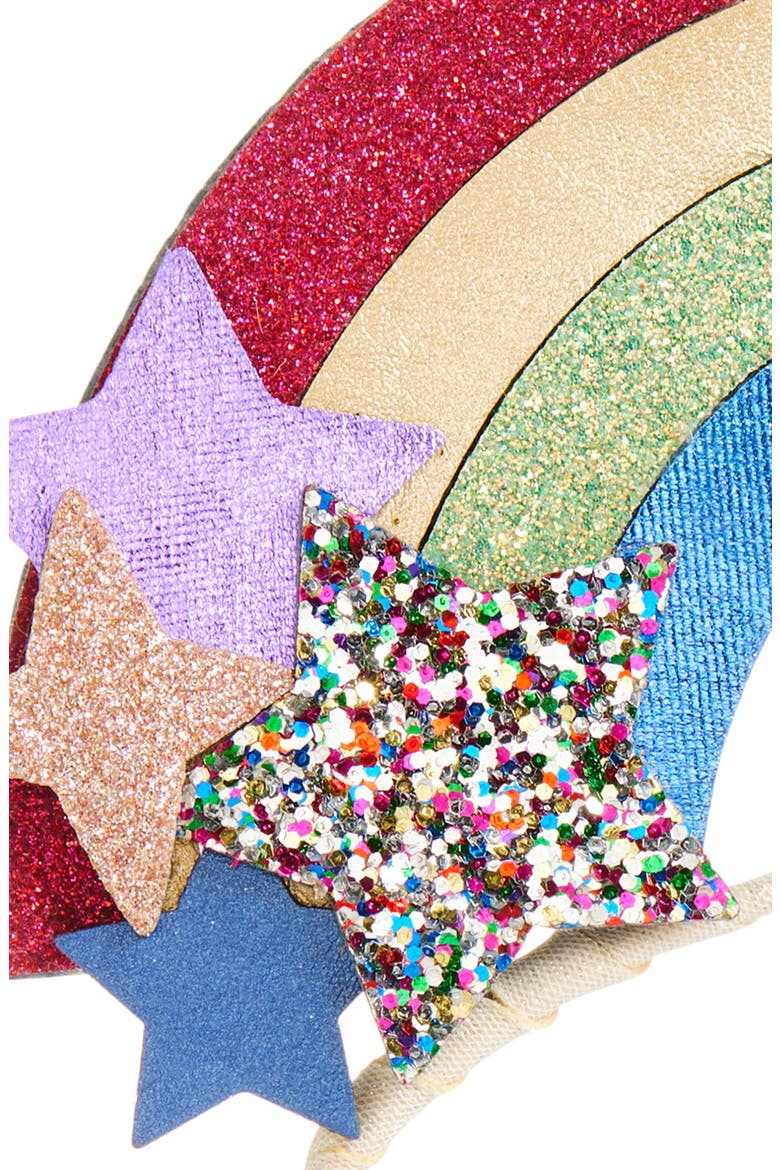 Kids' Rainbow Headband, Alternate, color, GOLD