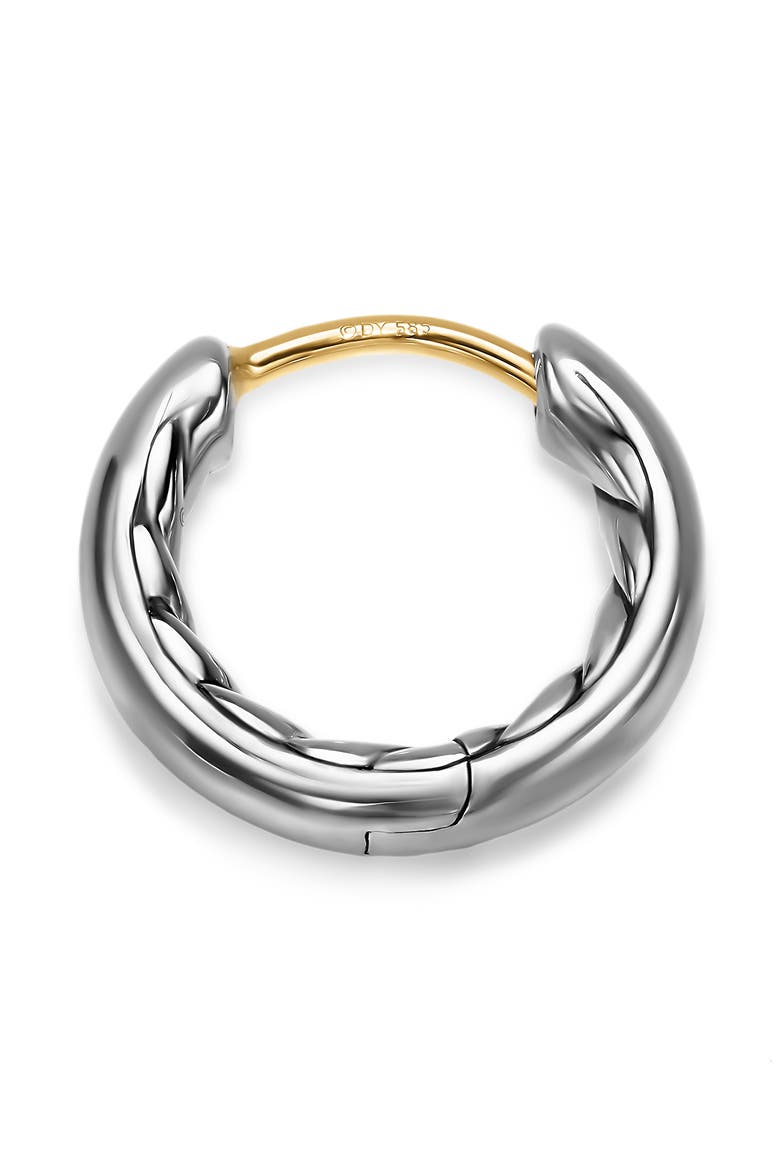 DY Mercer® Huggie Hoop Earrings, Alternate, color, SILVER