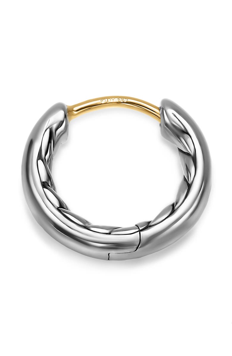 David Yurman DY Mercer<sup>®</sup> Huggie Hoop Earrings, Alternate, color, Silver
