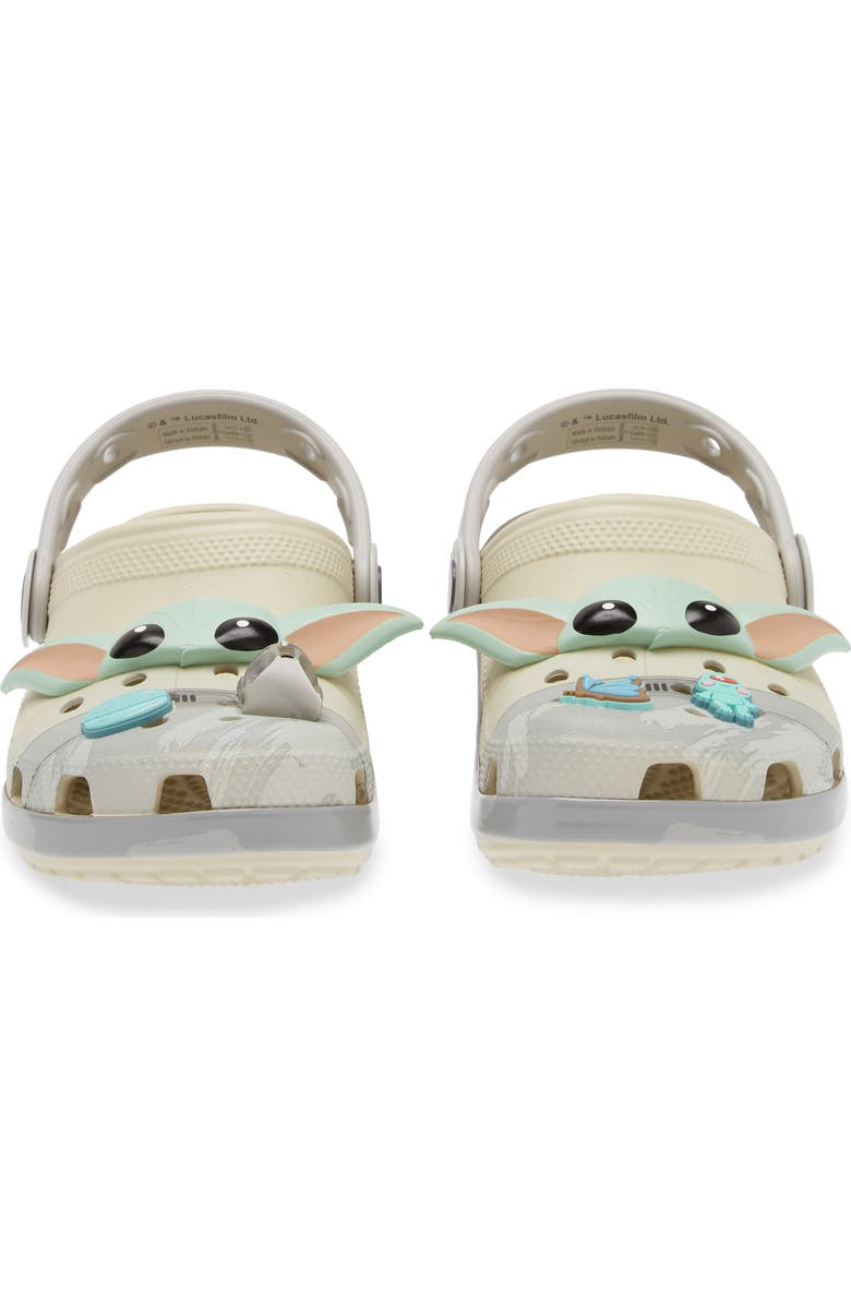 CROCS Kids' Classic Star Wars<sup>®</sup> Grogu Clog with Jibbitz, Alternate, color,