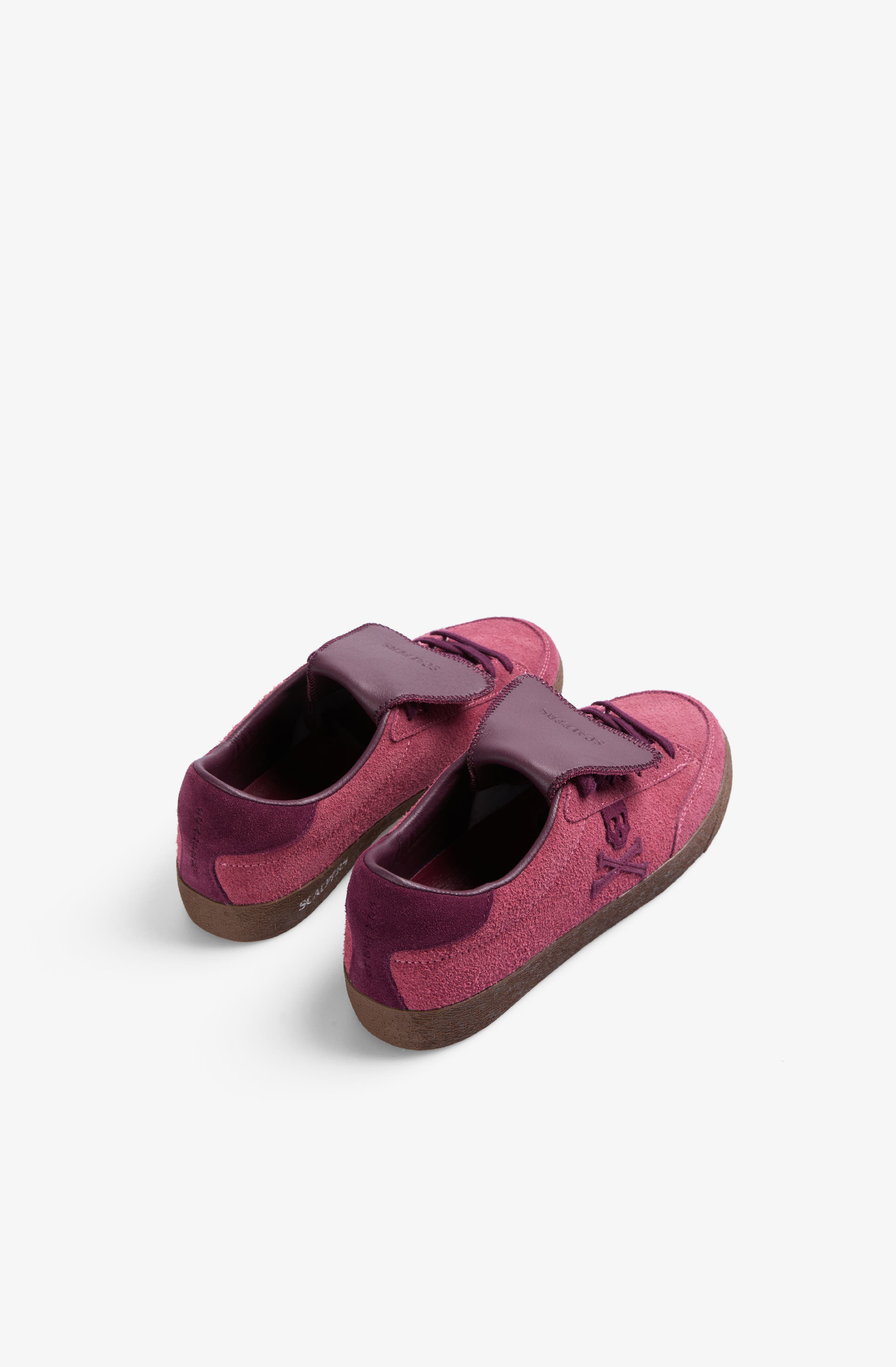 Scalpers Gala Tongue Sneakers Woman, Alternate, color, Burgundy