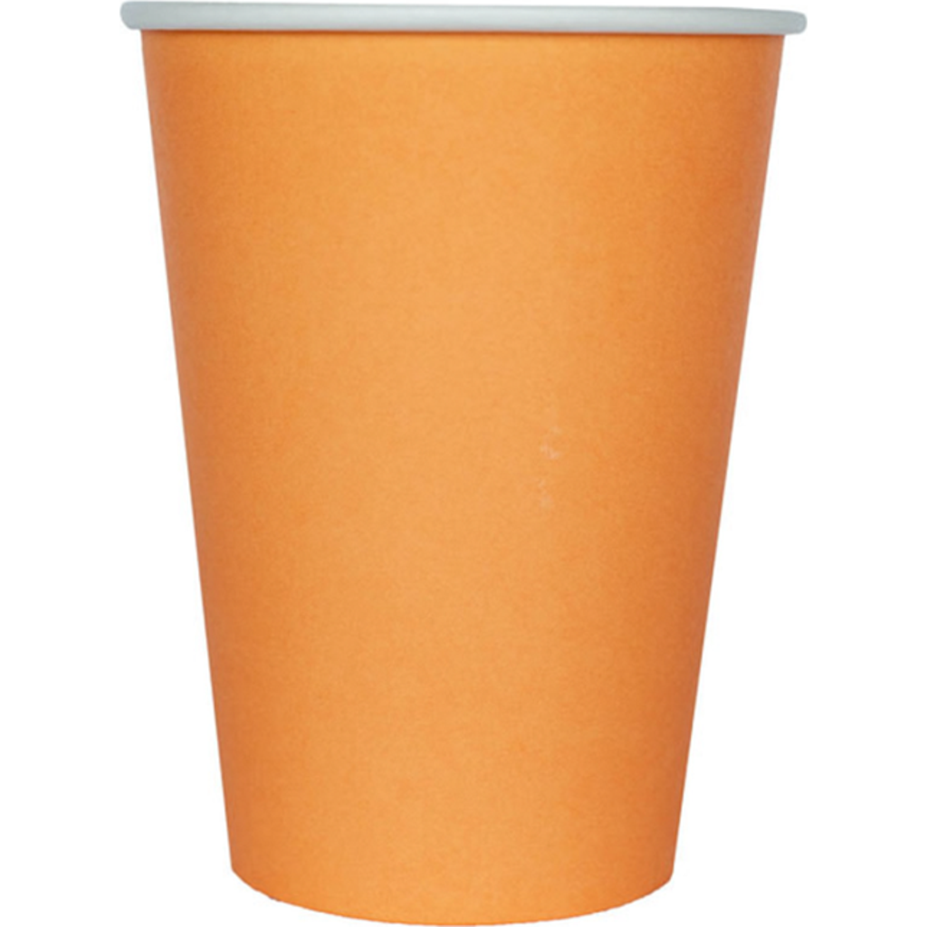 Jollity & Co Shade Collection 12 oz Cups In Apricot
