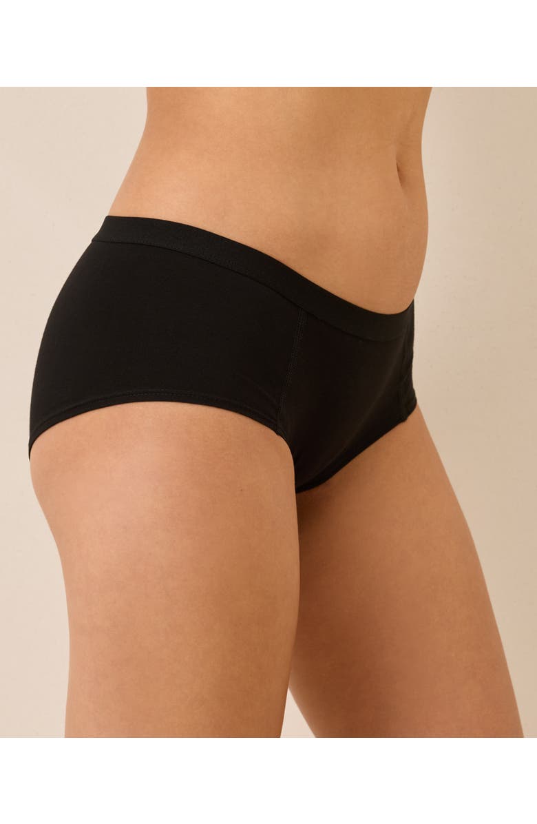 Pact Everyday Boy Short 5-Pack, Alternate, color, Black