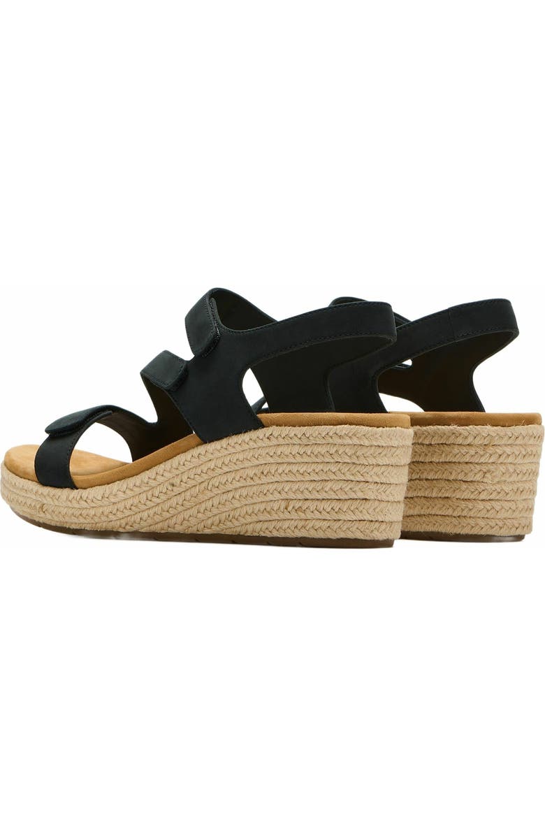 ABEO Riviera Adjustable Sandal, Alternate, color, Black - Metatarsal