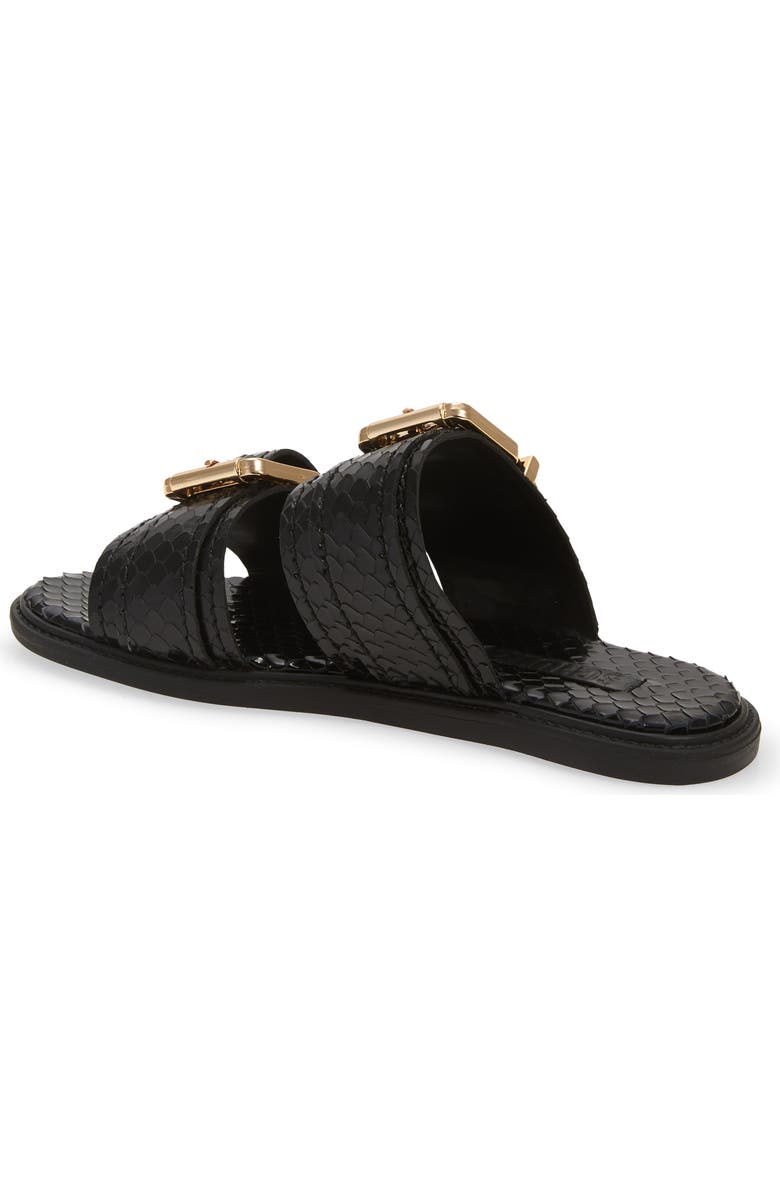 Schutz Shina Buckle Slide Sandal, Alternate, color,