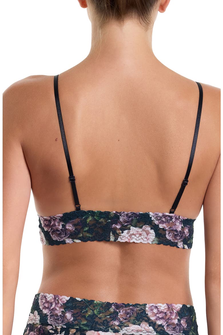 Padded Lace Bralette, Alternate, color, ROMANTIQUE BLACK