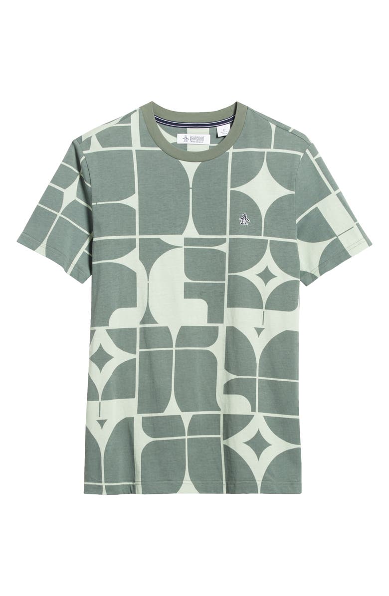 Original Penguin Geometric Graphic T-Shirt, Alternate, color, 