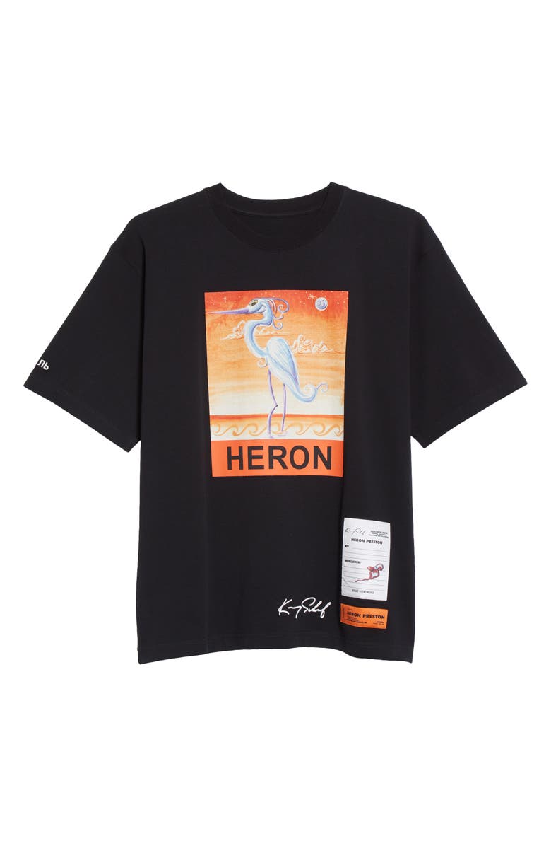 Heron Preston Kenny Scharf Heron Graphic Tee, Alternate, color, 