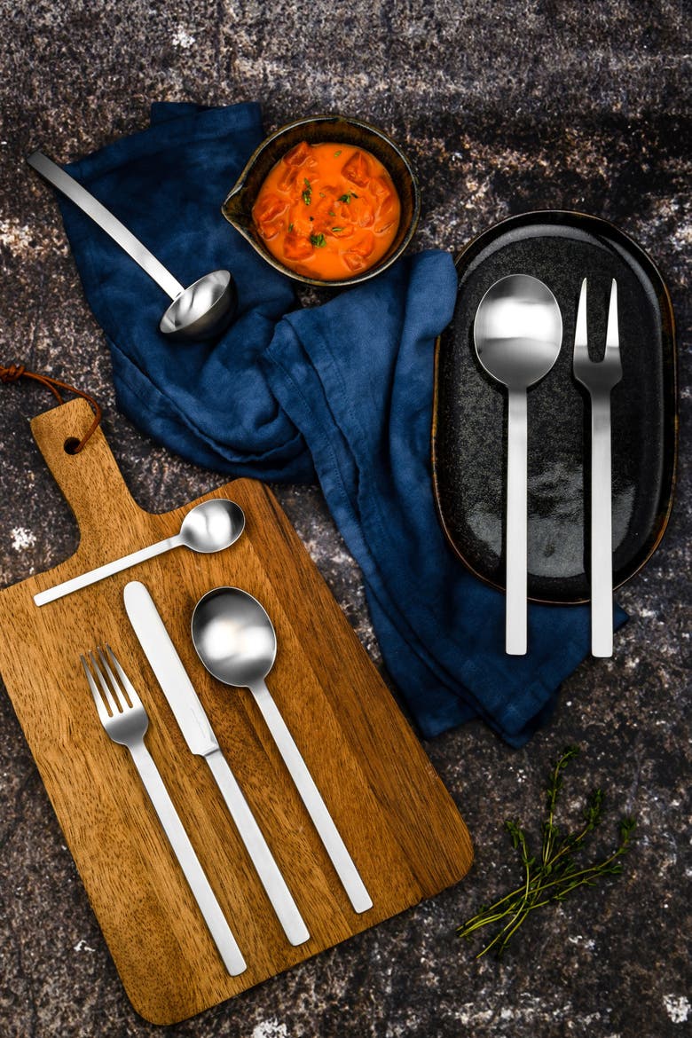 Stile Ice By Pininfarina Serving Set - 2 Pieces, Alternate, color, Ice