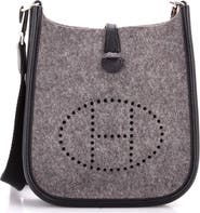 Pre-Owned Hermes Evelyne Bag Gen III Felt TPM