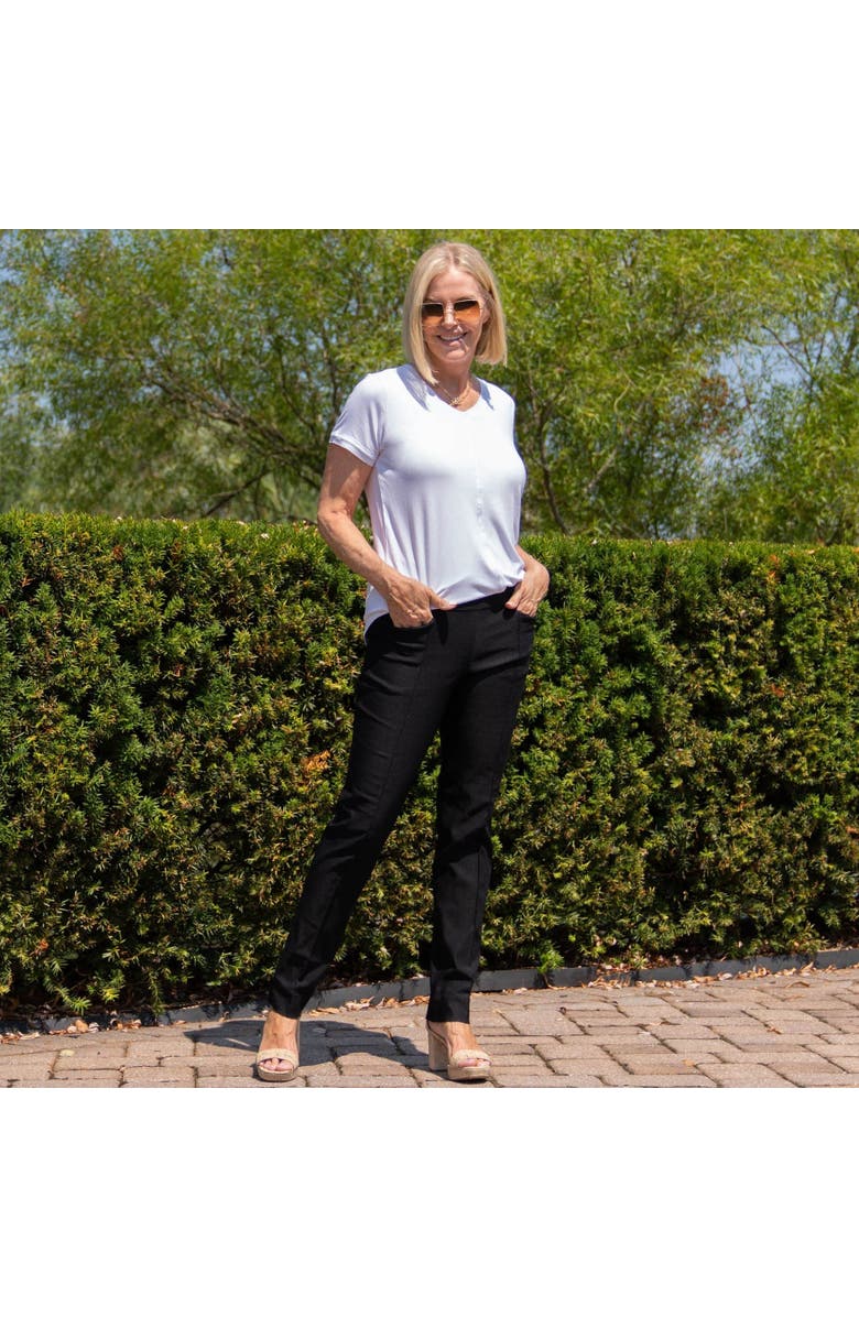 JOFIT Full Length Slimmer Womens Golf Pants, Alternate, color, Black