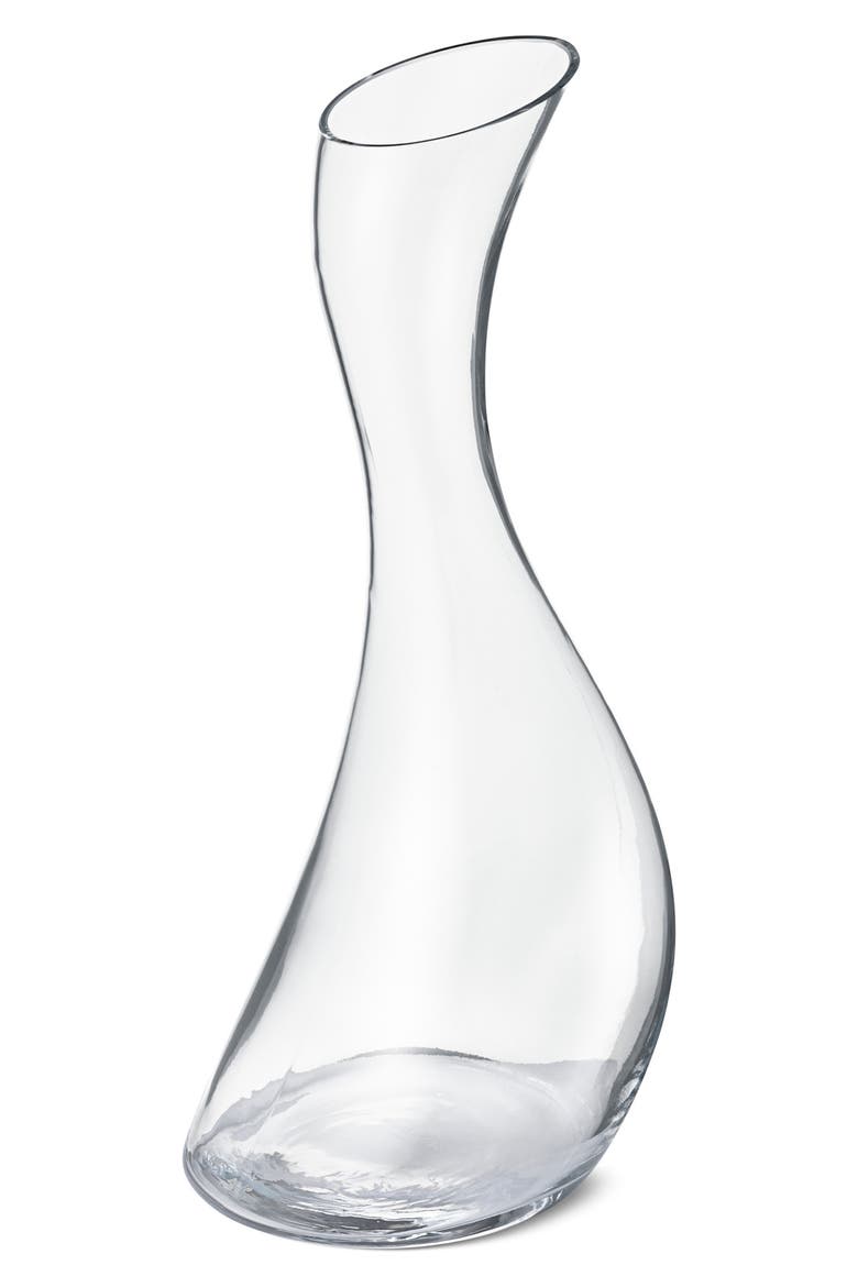 Cobra Glass Carafe, Alternate, color, CLEAR