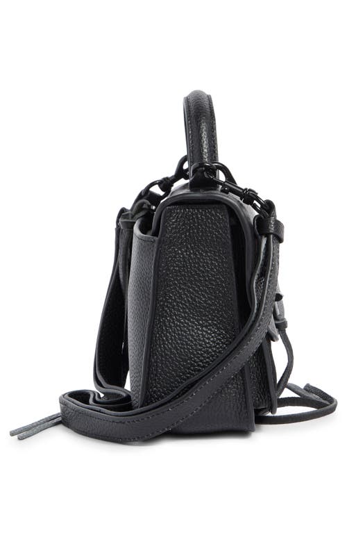 Rebecca Minkoff Darren Leather Messenger Bag In Black