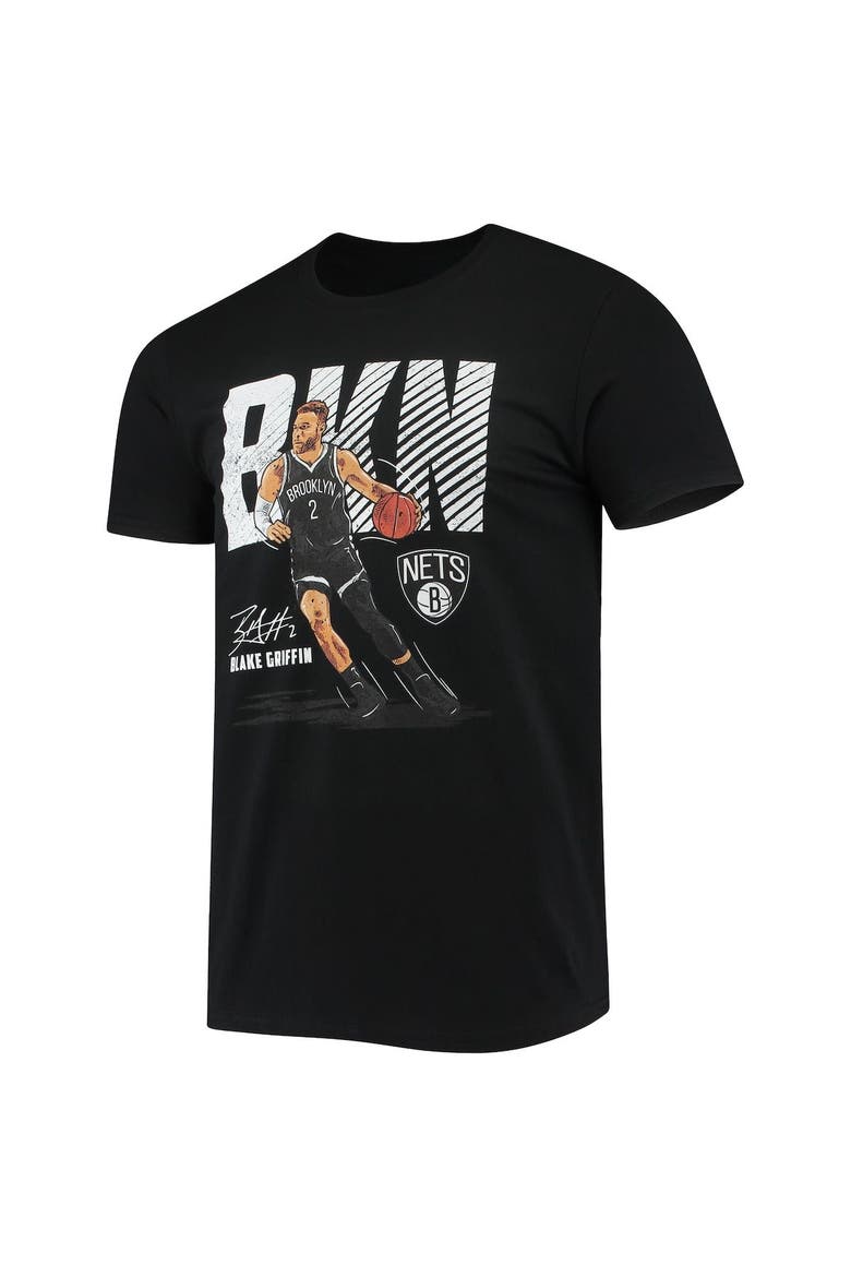 Men's Fanatics Branded Blake Griffin Black Brooklyn Nets 500 Level Player T-Shirt, Alternate, color, Black