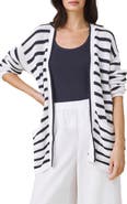 Splendid Beckham Stripe Open Cardigan