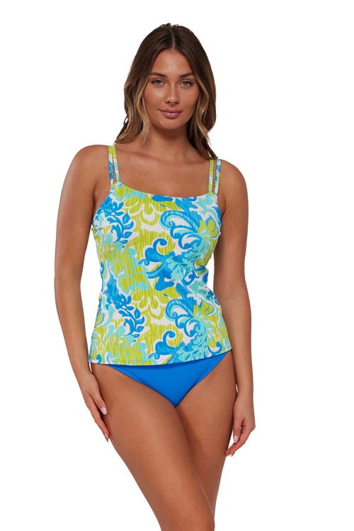 SUNSETS SUNSETS TAYLOR TANKINI SWIMSUIT TOP