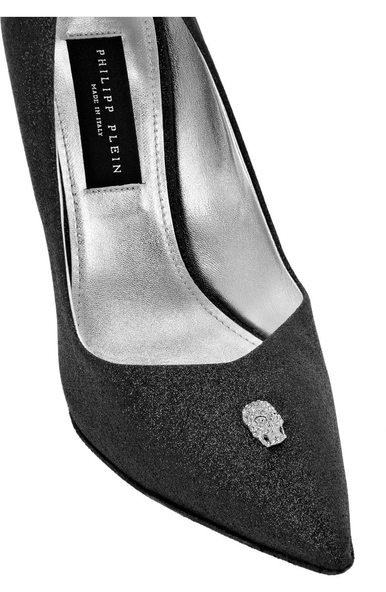 PHILIPP PLEIN Glitter Decollete Pumps Women, Alternate, color, Black