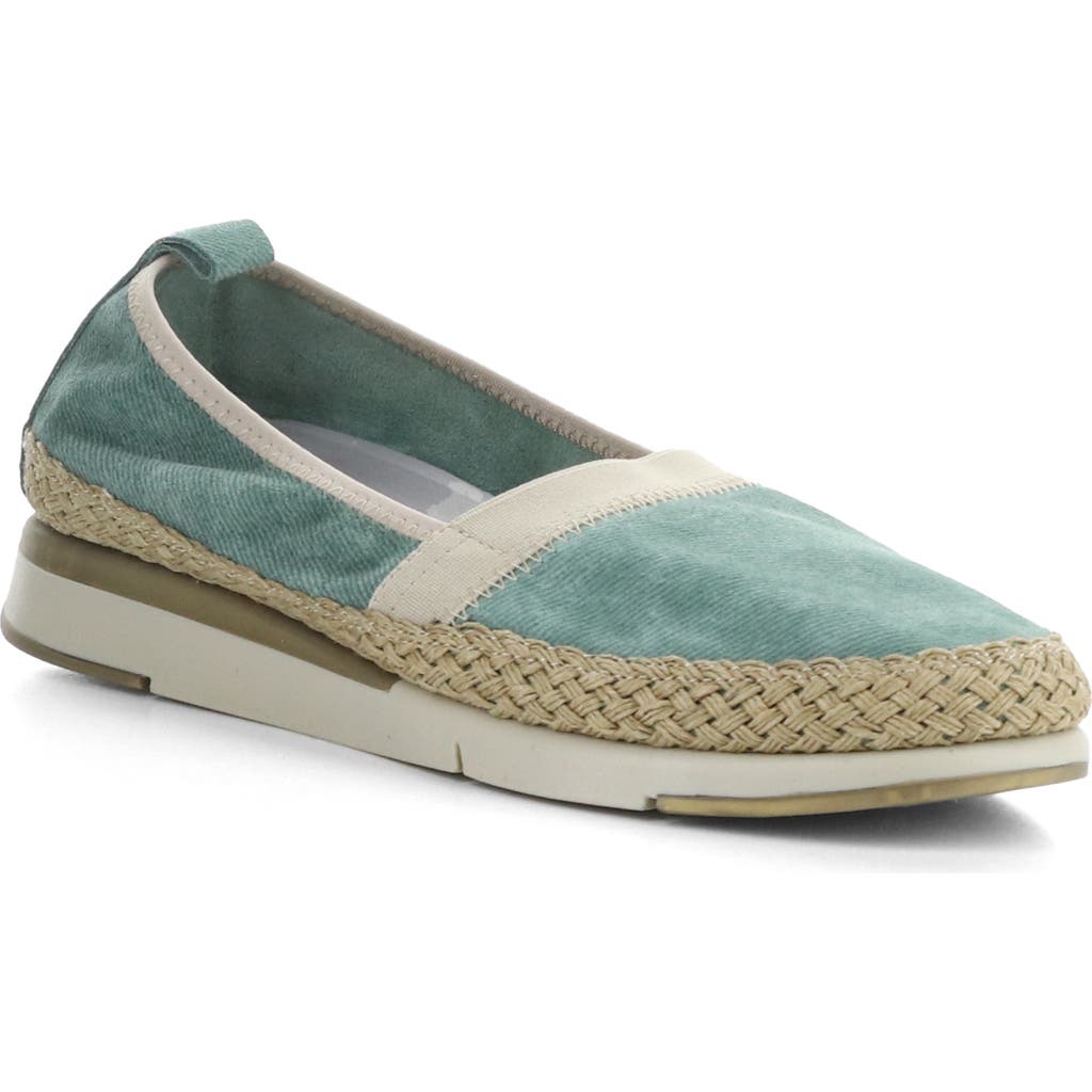 Bos. & Co. Fastest Slip-on Shoe In Salvia Alfa