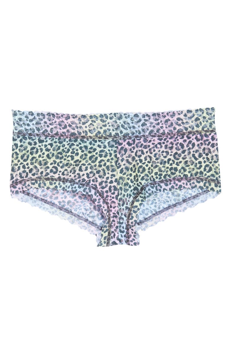 Hanky Panky Signature Rainbow Lace Boyshorts, Alternate, color,