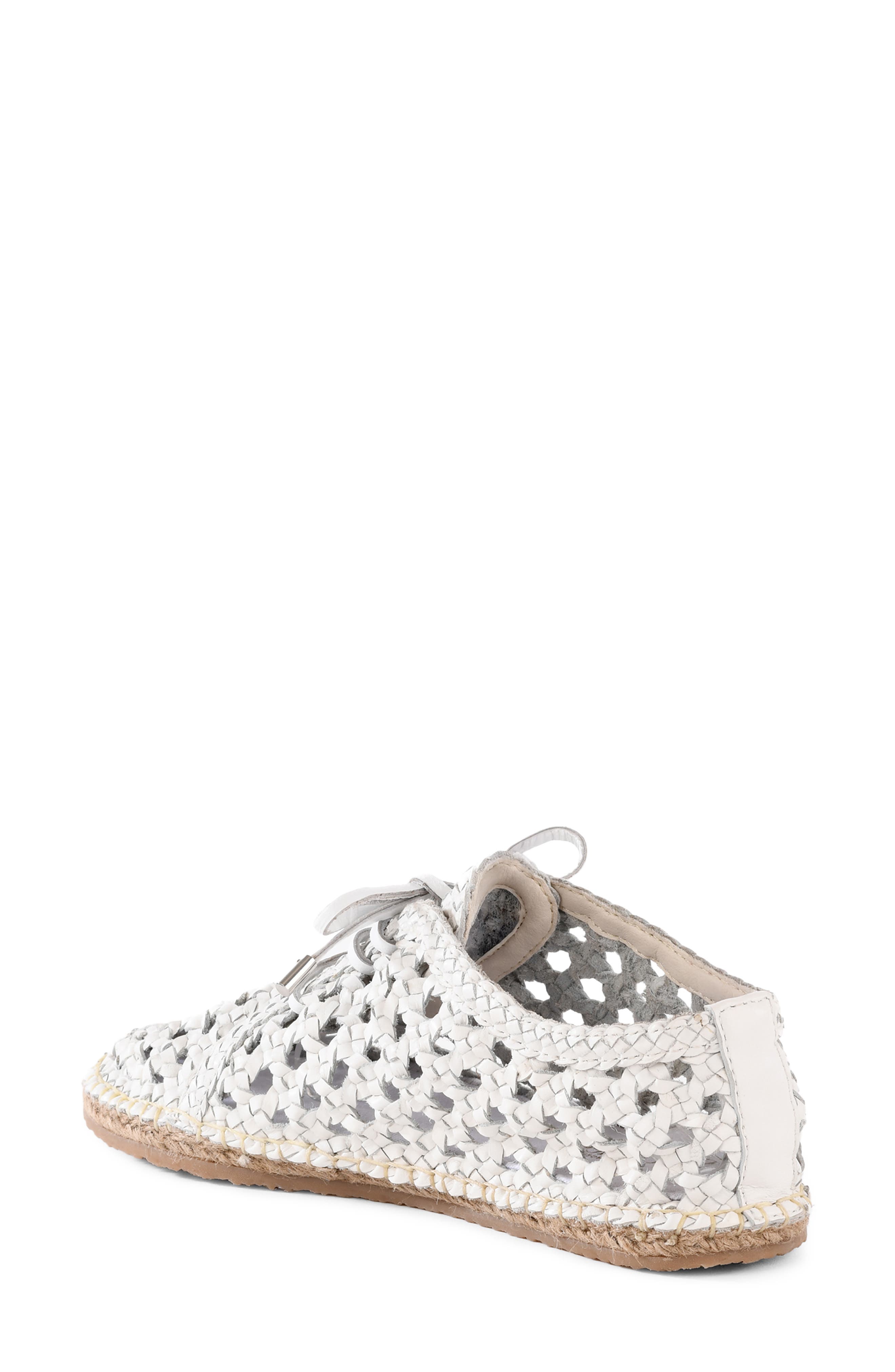 Seychelles Gemini Woven Espadrille, Alternate, color, White
