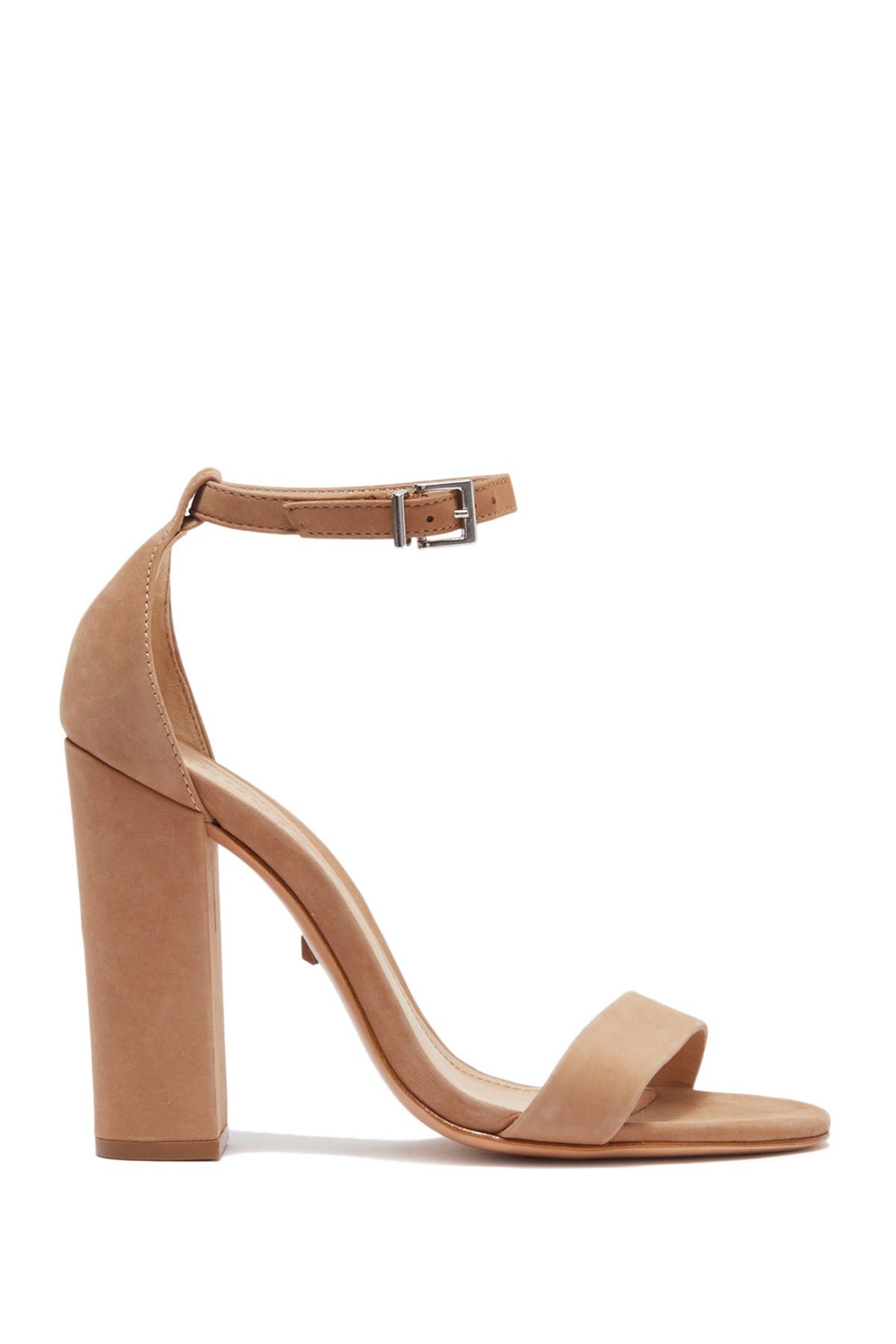 Schutz Enida Suede Block Heel Sandal, Alternate, color, 
