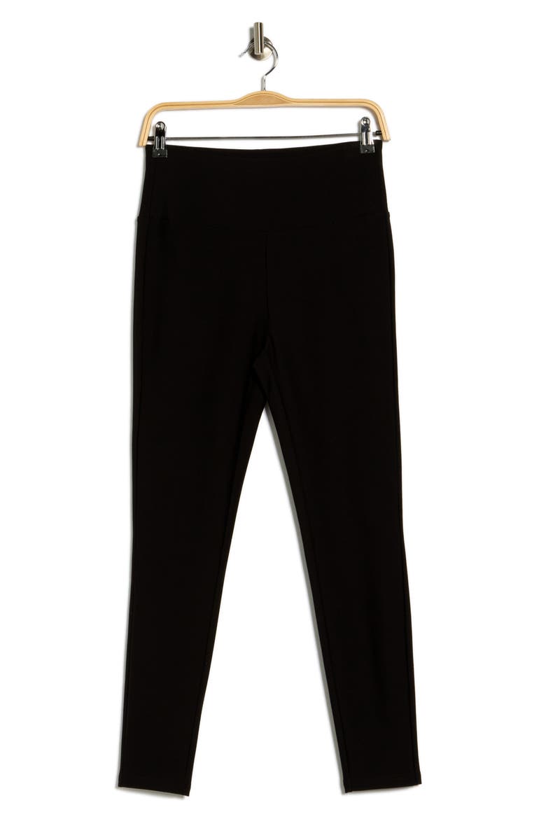 High Waist Leggings, Alternate, color, BLACK