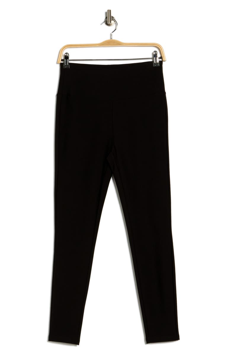 PATRIZIA LUCA High Waist Leggings, Alternate, color, Black