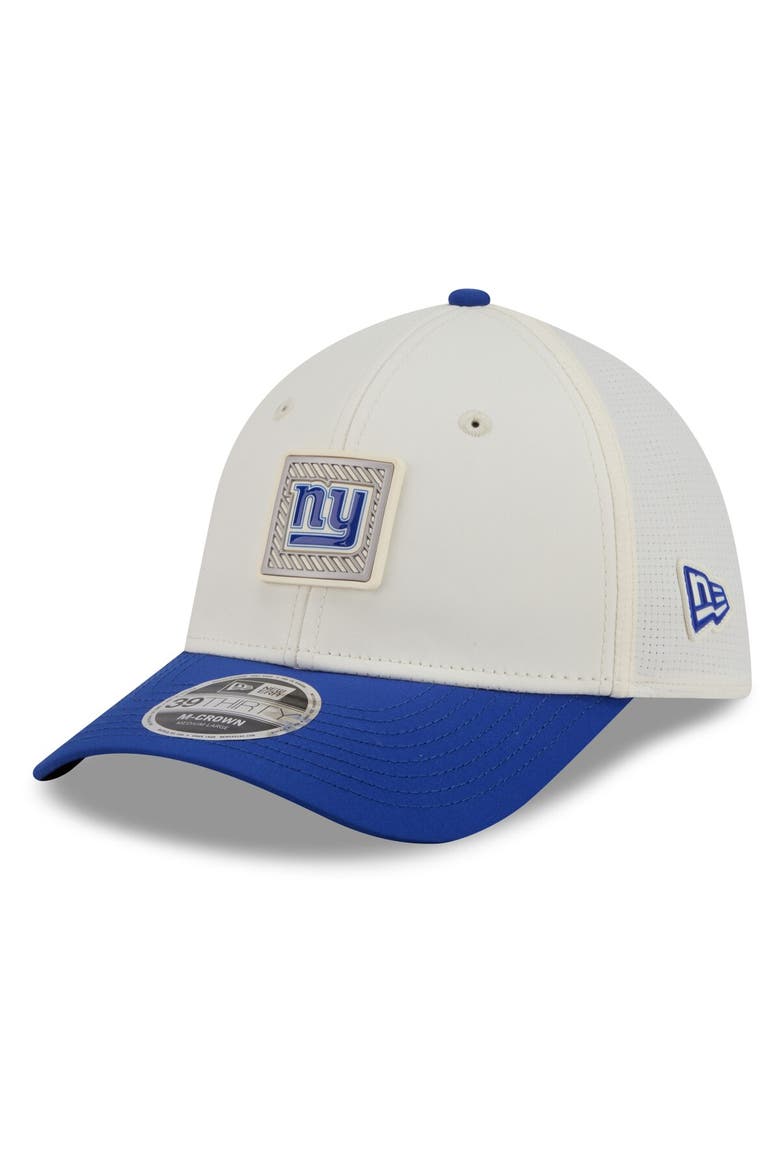 Men's New Era  Cream/Royal New York Giants 2026 NFL Training Camp 39THIRTY Flex Hat, Alternate, color, Cream