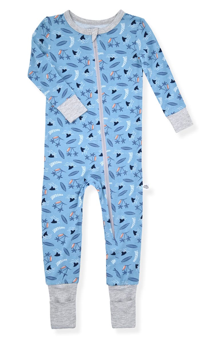 SLEEP ON IT Coverall Pajamas & Socks Set, Alternate, color, Blue