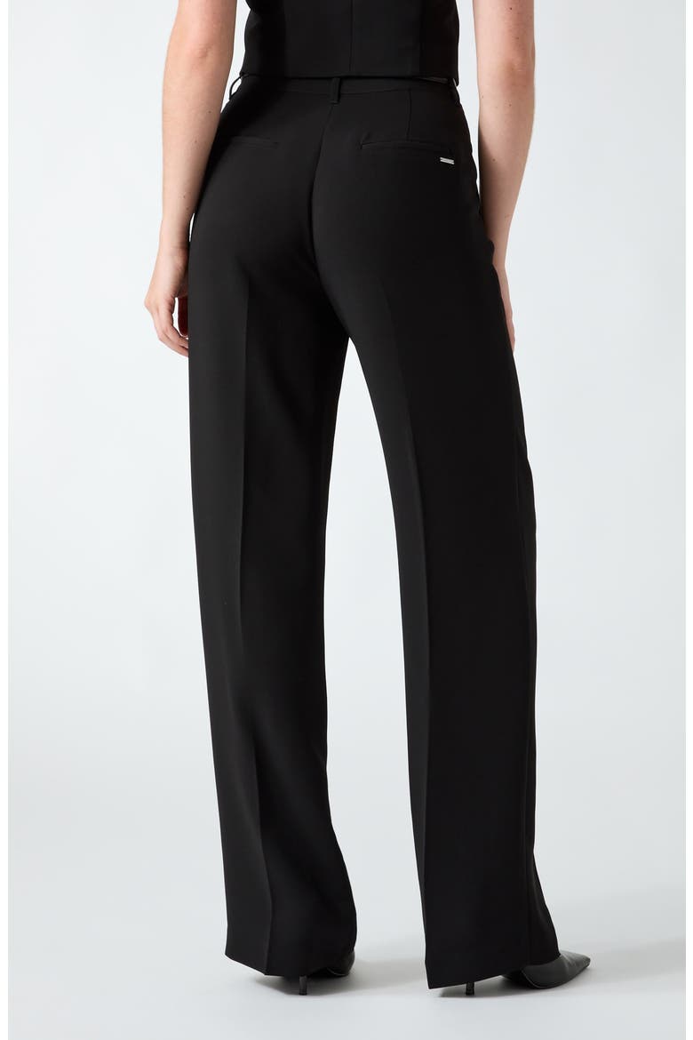 Theoline Perfect Wide Leg Pants, Alternate, color, JBLACK-BLACK