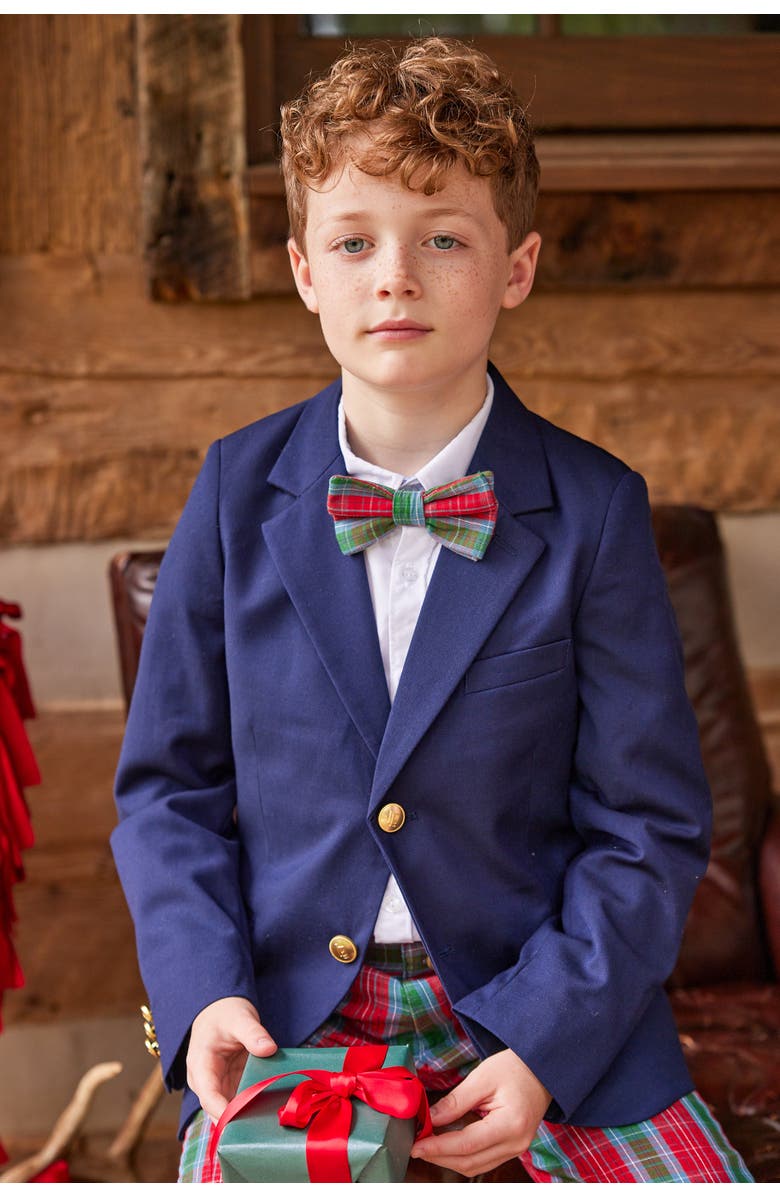 Little English Kids' Classic Wool Blazer, Alternate, color, Navy