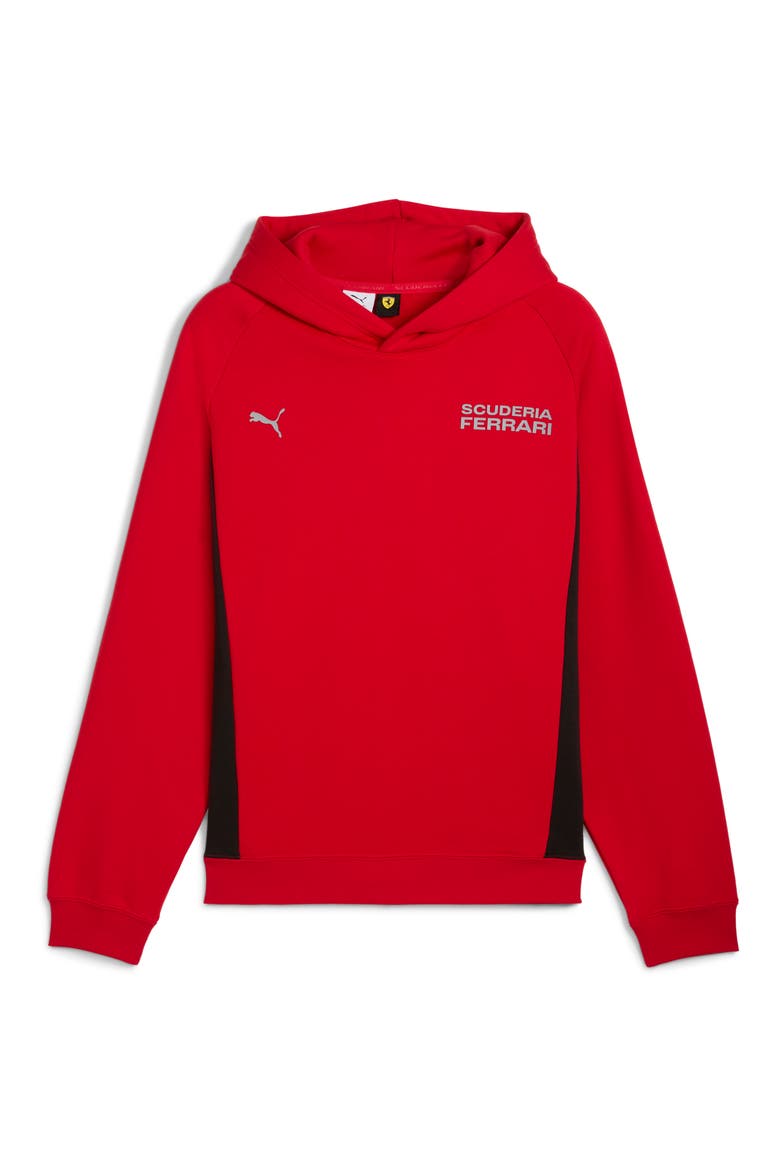 Scuderia Ferrari Lifestyle Graphic Hoodie, Alternate, color, ROSSO CORSA
