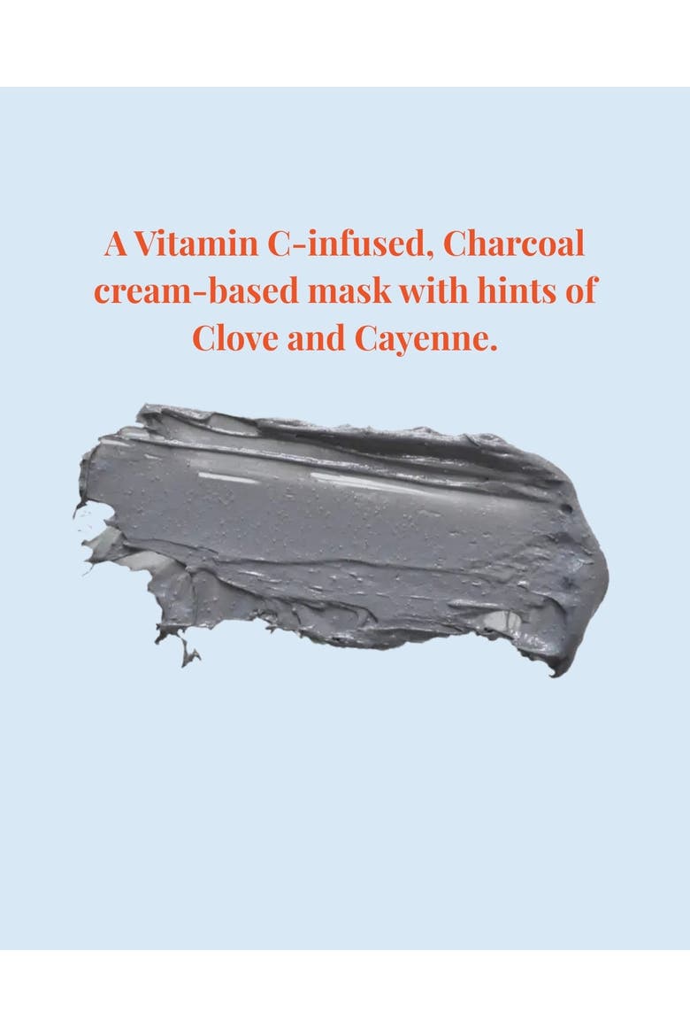 Activated Charcoal Pore Minimizing Mask, Alternate, color, White