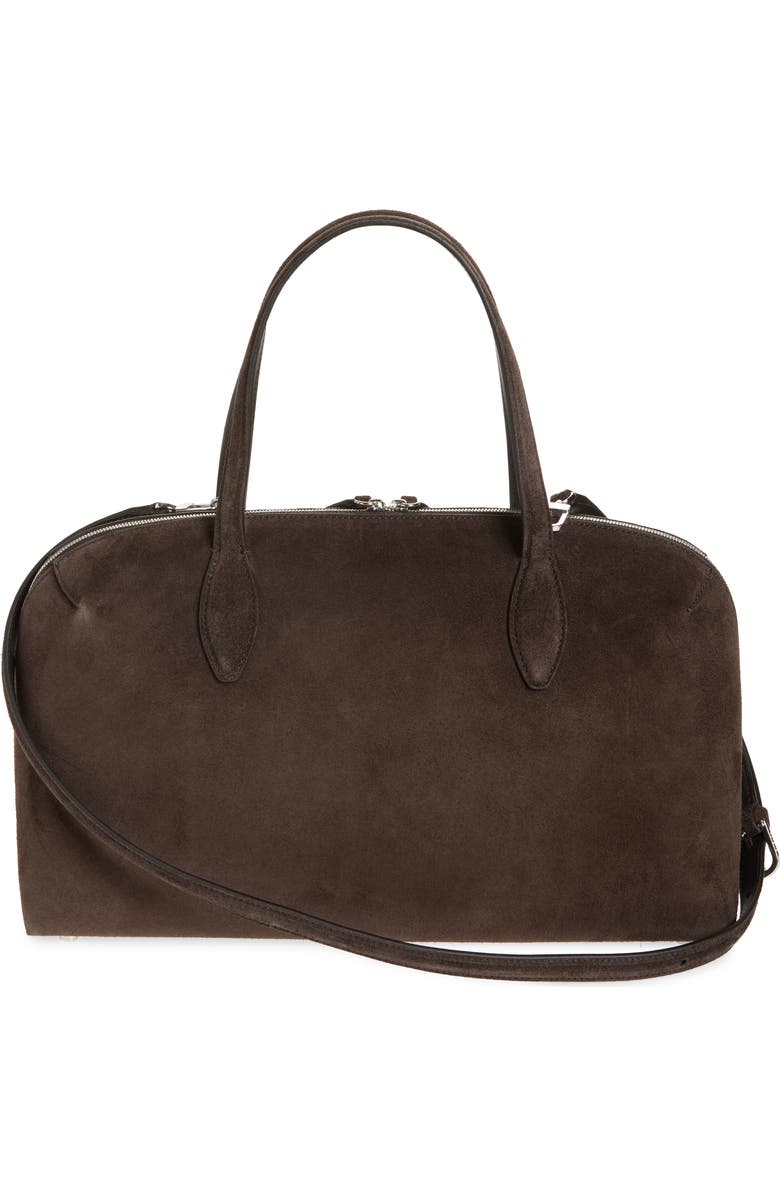 TOTEME Medium Day Suede Tote, Alternate, color, Brown