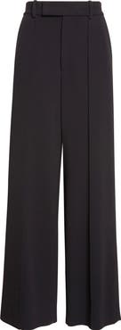 Proenza Schouler Weyes Crepe Straight Leg Pants