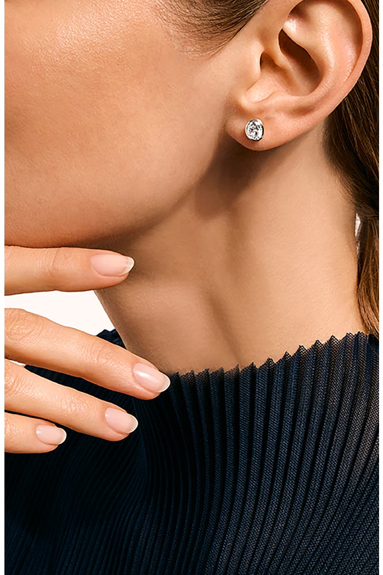 JH Lovestruck™ Stud Earrings, Sterling Silver, Lab-Grown Diamonds, 1.5TCW, Alternate, color, SILVER