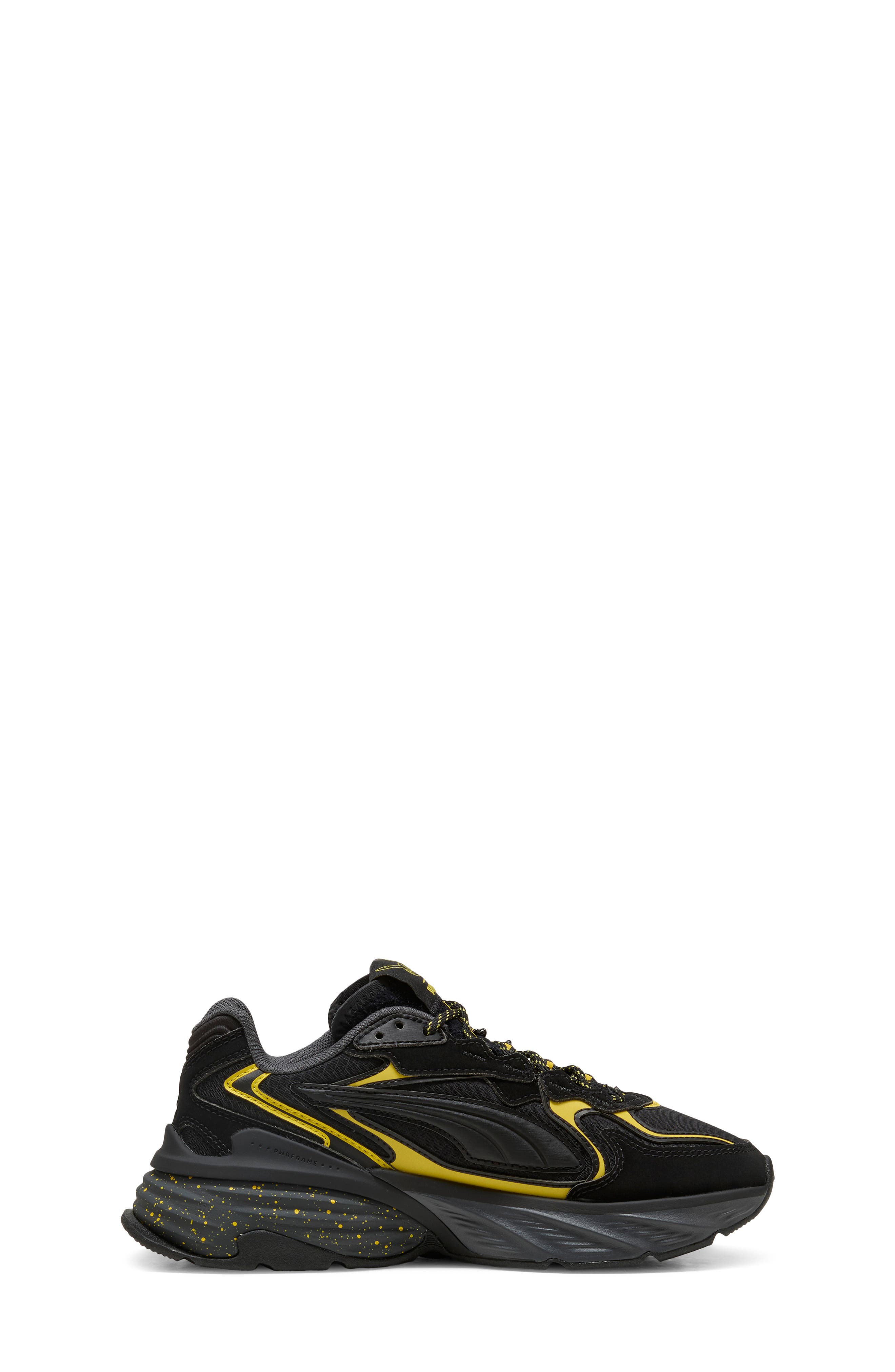 PUMA x POKÉMON Kids' Fade Umbreon Sneaker, Alternate, color, Puma Black/ Energizing Yellow