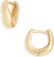 NORDSTROM RACK Demi Fine Molten Huggie Hoop Earrings