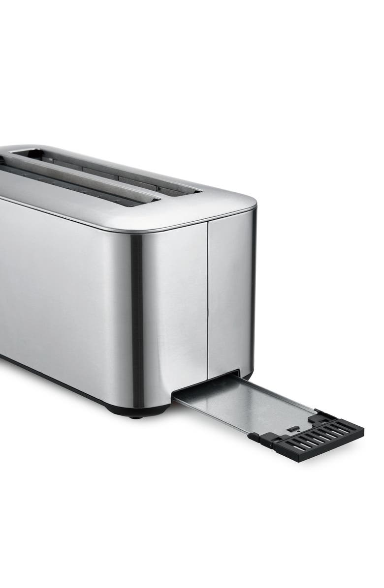 Salton Stainless Steel Countdown Long Slot Toaster, Alternate, color, Silver